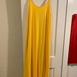 SHEIN plus solid belted cami dress. Size XL(14)